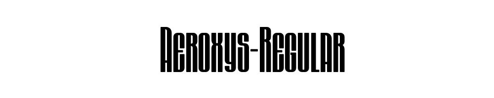 Aeroxys-Regular