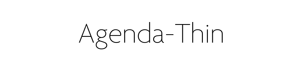 Agenda-Thin