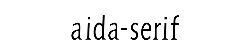 Aida Serif