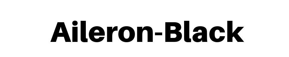 Aileron-Black