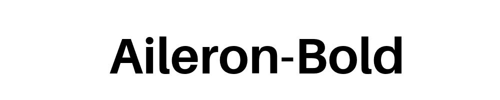 Aileron-Bold