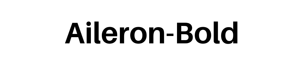 Aileron-Bold