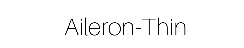 Aileron-Thin