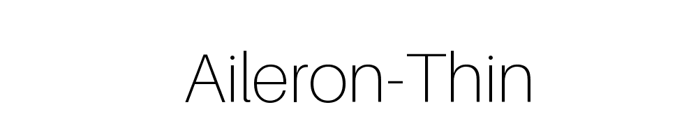 Aileron-Thin