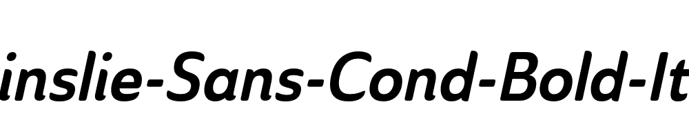 Ainslie-Sans-Cond-Bold-Ital