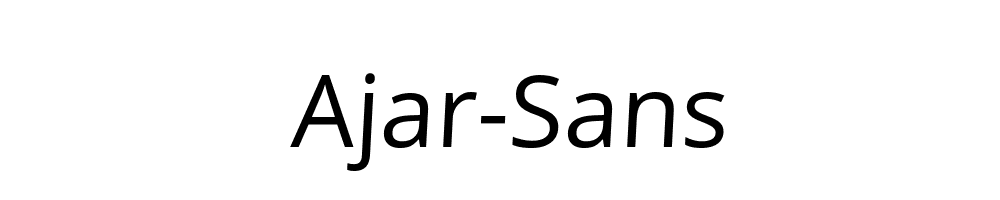 Ajar-Sans