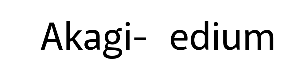 Akagi Medium