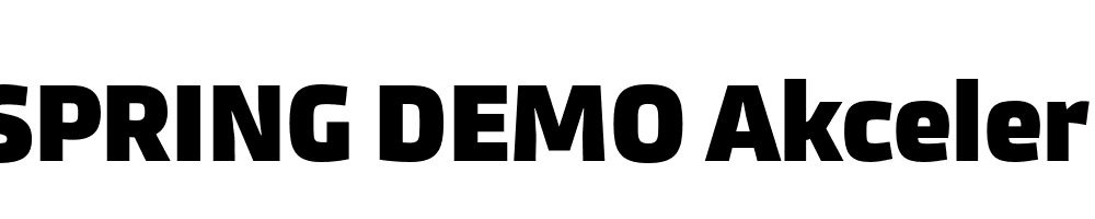  DEMO Akceler A Bold