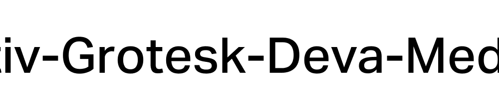 Aktiv-Grotesk-Deva-Medium