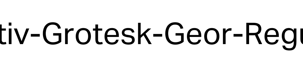 Aktiv-Grotesk-Geor-Regular