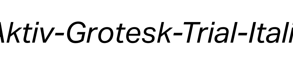 Aktiv-Grotesk-Trial-Italic