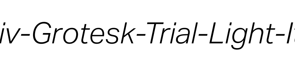 Aktiv-Grotesk-Trial-Light-Italic