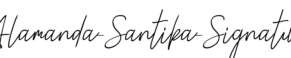 Alamanda-Santika-Signature