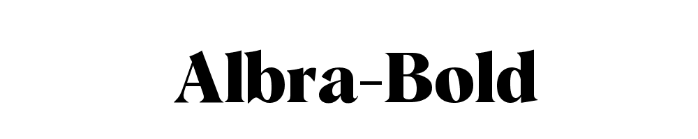 Albra-Bold