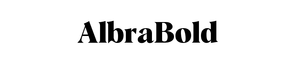 AlbraBold