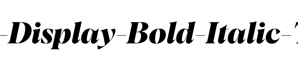 Albra-Display-Bold-Italic-TRIAL