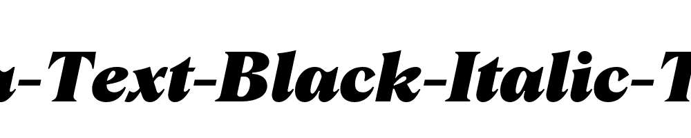 Albra-Text-Black-Italic-TRIAL