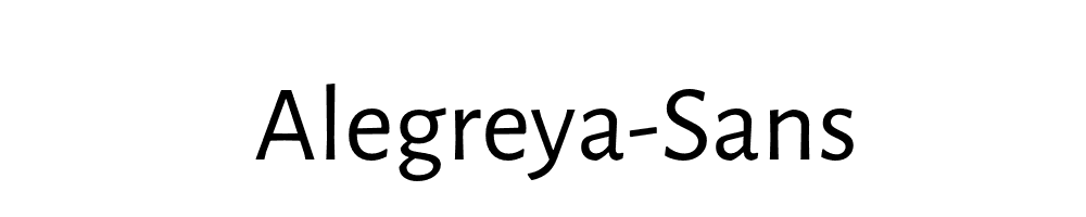 Alegreya-Sans