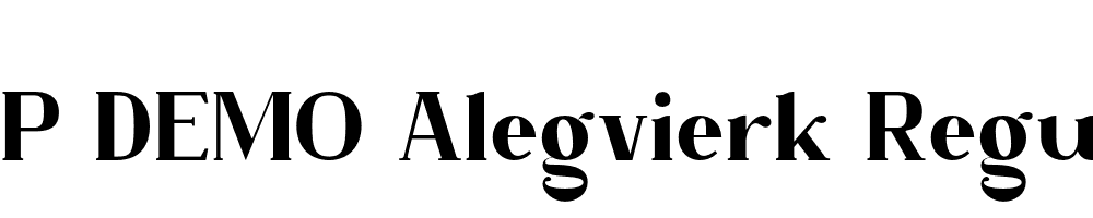 FSP DEMO Alegvierk Regular