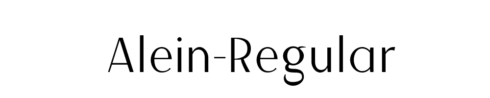 Alein-Regular