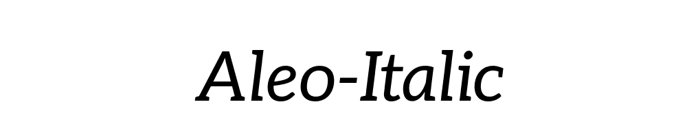 Aleo-Italic