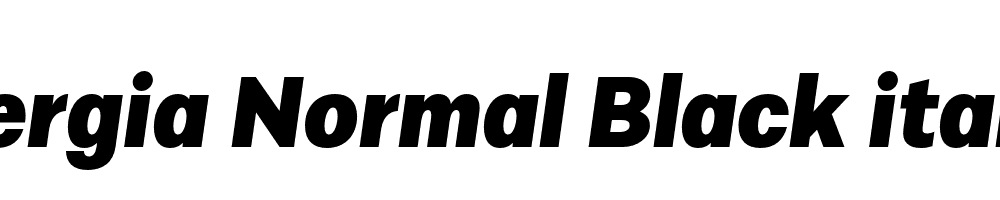  DEMO Alergia Normal Black italic Regular