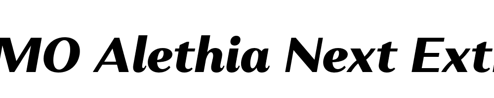 FSP DEMO Alethia Next ExtBd Italic