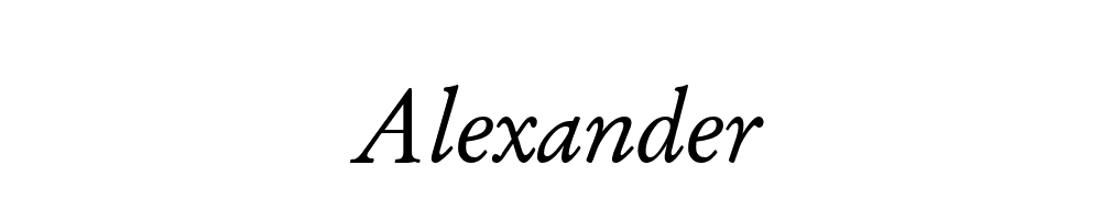 Alexander