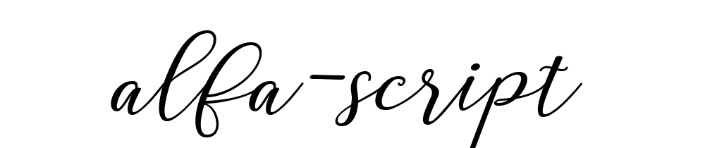 Alfa Script