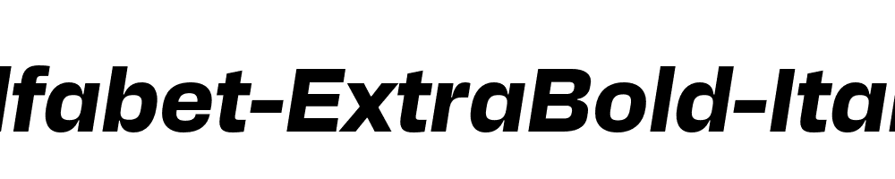 Alfabet-ExtraBold-Italic