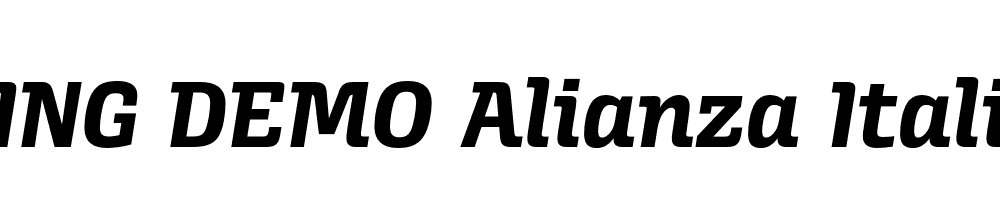  DEMO Alianza Italic 700 700