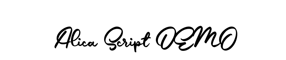 Alica Script Demo