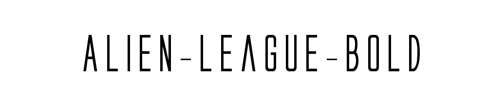 Alien-League-Bold