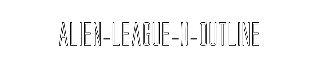 Alien-League-II-Outline