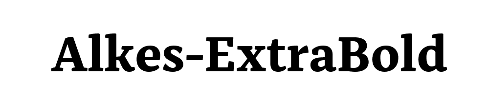 Alkes-ExtraBold