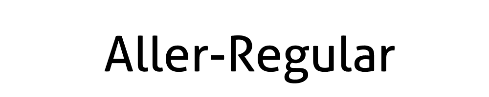 Aller-Regular