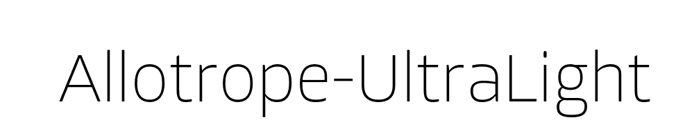 Allotrope-UltraLight