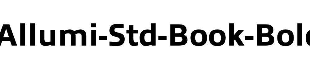 Allumi-Std-Book-Bold