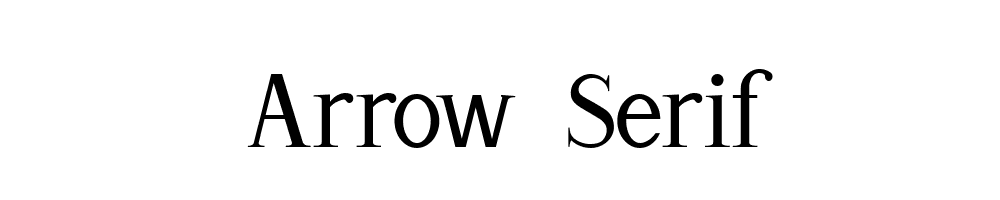 Arrow-Serif