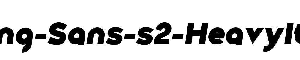 Along-Sans-s2-HeavyItalic