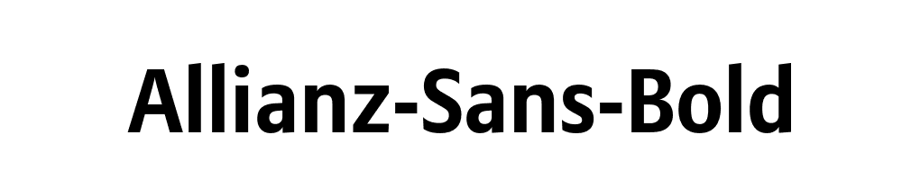 Allianz-Sans-Bold