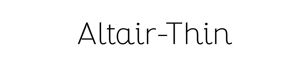 Altair-Thin