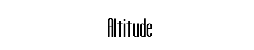 Altitude