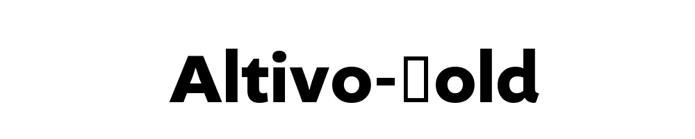 Altivo-Bold