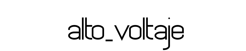 Alto_voltaje