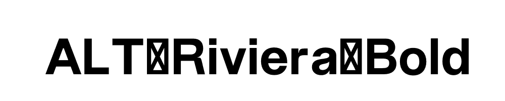 ALT-Riviera-Bold