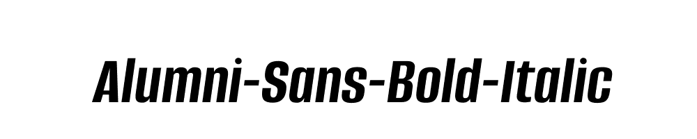 Alumni-Sans-Bold-Italic