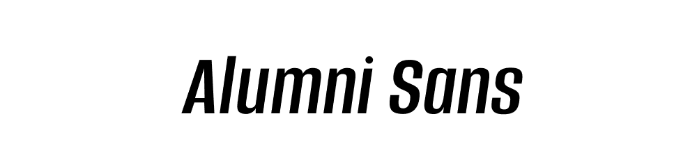 Alumni Sans