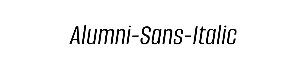 Alumni-Sans-Italic