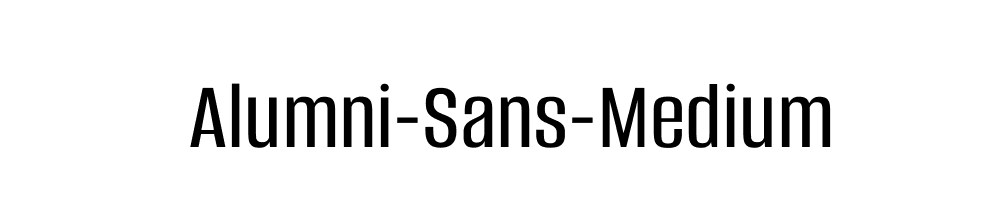 Alumni-Sans-Medium